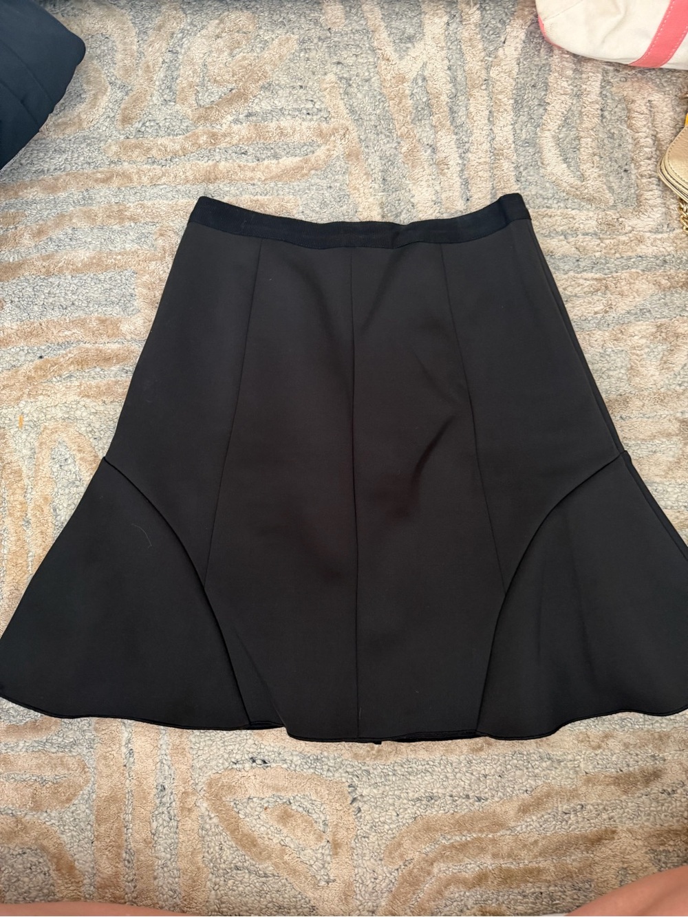 Rebecca Taylor Size 2 Women's Black Flared Panel Skirt